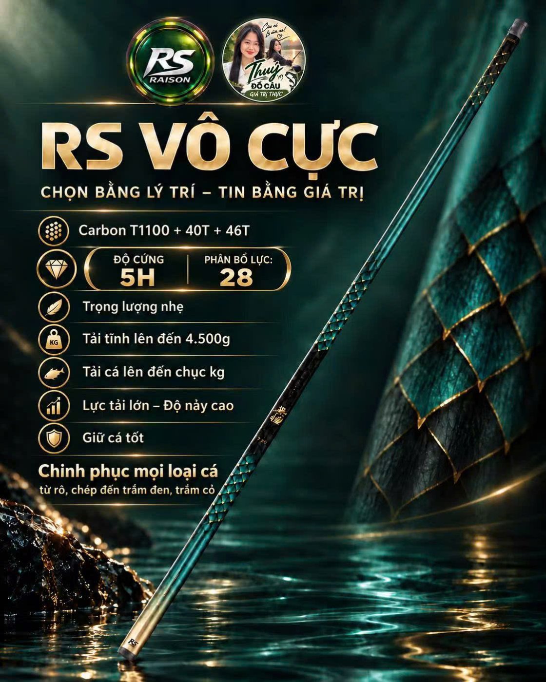 CẦN TỔNG HỢP RS VÔ CỰC